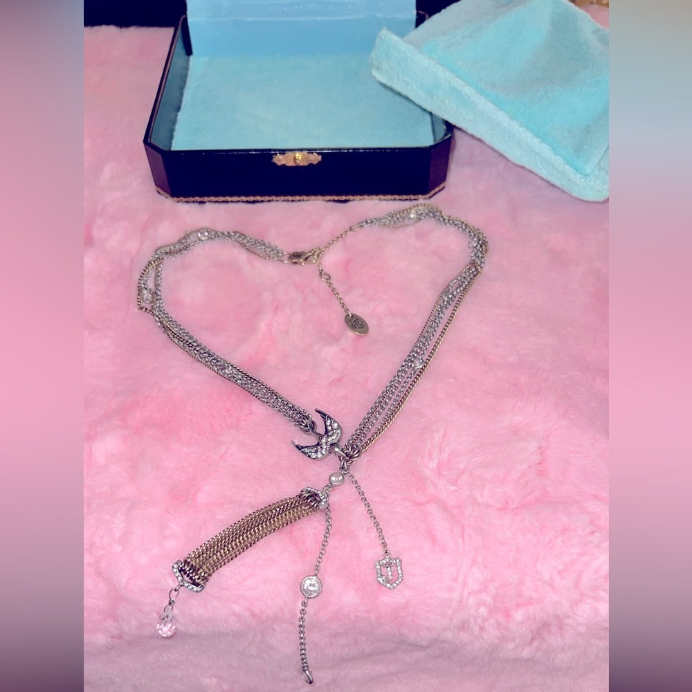 RARE HTF Vintage multi chain sparrow Juicy Couture necklace. - Picture 6 of 8